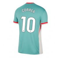 Camisa de Futebol Atletico Madrid Angel Correa #10 Equipamento Secundário 2024-25 Manga Curta